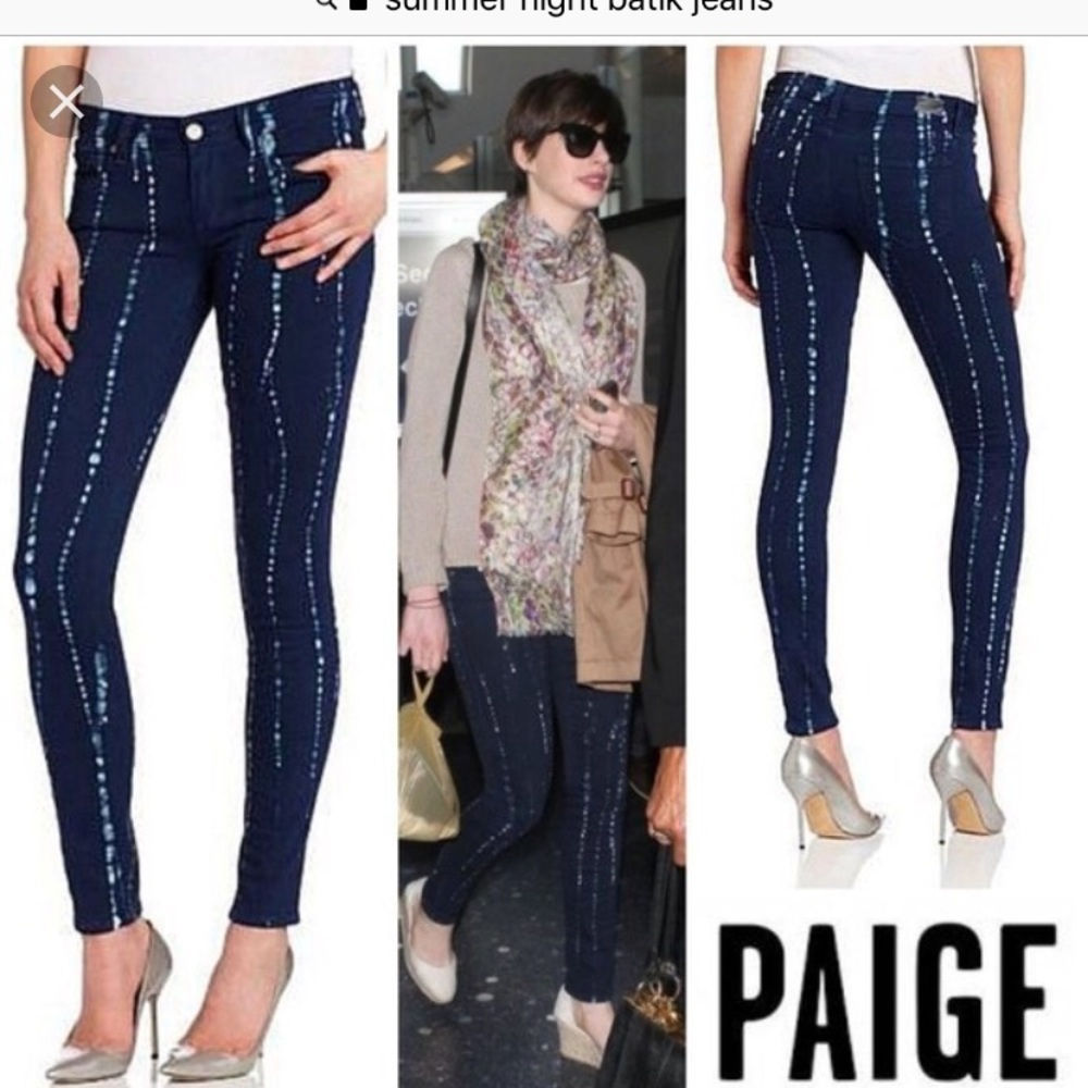 Summer night batik jeans